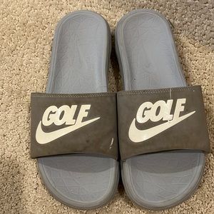 Nike golf slides size 7